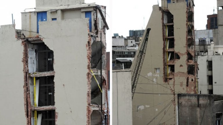 Procesaron a constructores por el derrumbe de una obra que produjo una muerte | Actualidad