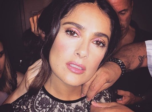 Salma Hayek se sumó a la moda "sin maquillaje" | Espectáculos