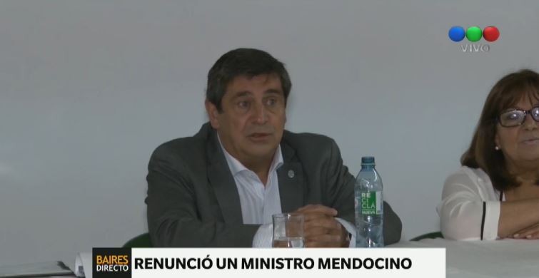 Mendoza: renunció el ministro de Salud tras una denuncia por violencia de género | Política