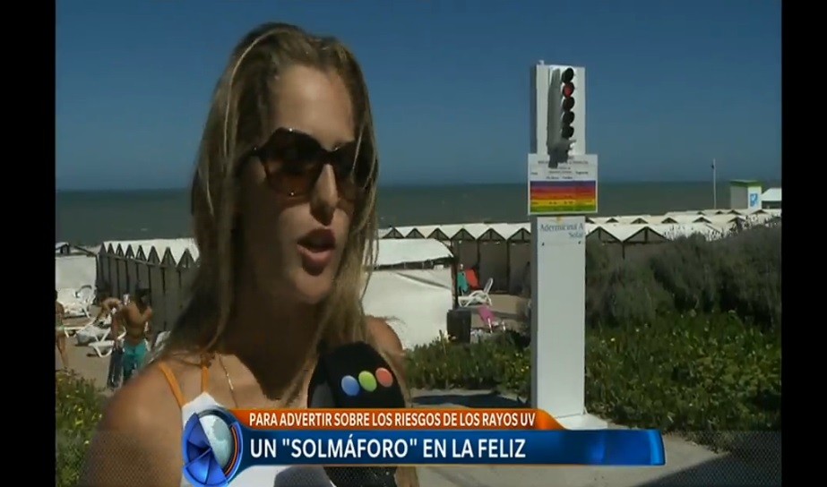 Un "solmáforo" en Mar del Plata | Actualidad