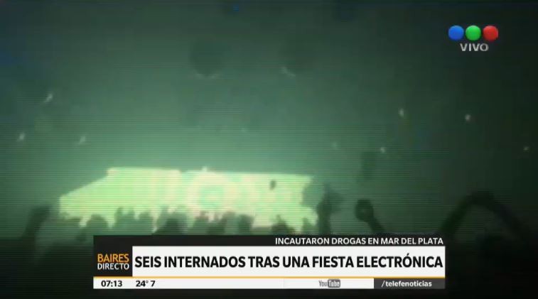 Mar del Plata: seis jóvenes internados por consumo de drogas en una fiesta electrónica | Actualidad