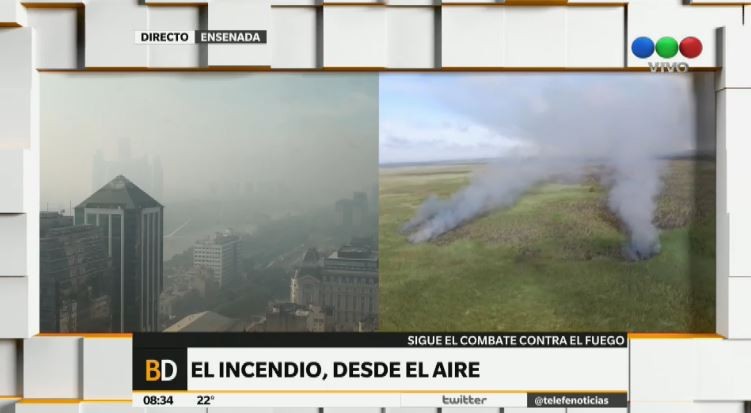 Intendente de Ensenada: "El incendio fue intencional" | Actualidad