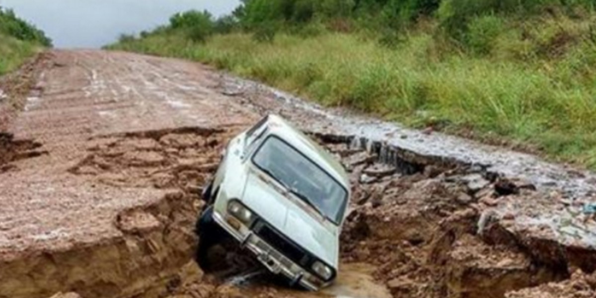Entre Ríos: un fuerte temporal dejó rutas desbordadas y accesos anegados | Actualidad