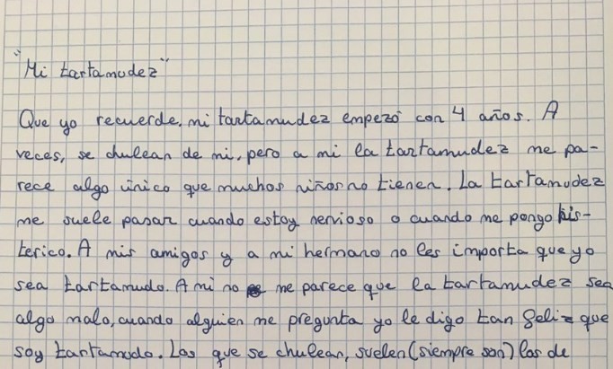 La increíble lección de vida de un niño de 10 años con tartamudez | Redes
