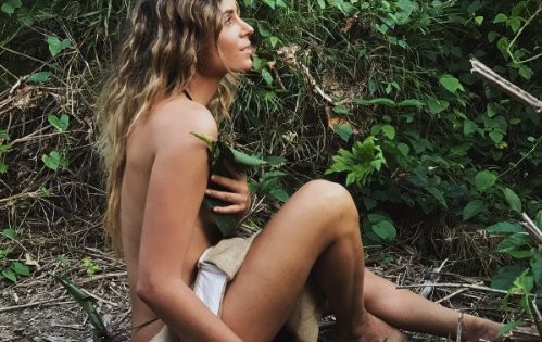Desnuda en la selva: así le quedó la espalda a una joven surfista que participó de un reality | Curiosidades