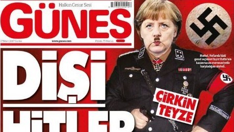 "Frau Hitler", el titular de un diario que eleva la tensión con Europa | Internacionales
