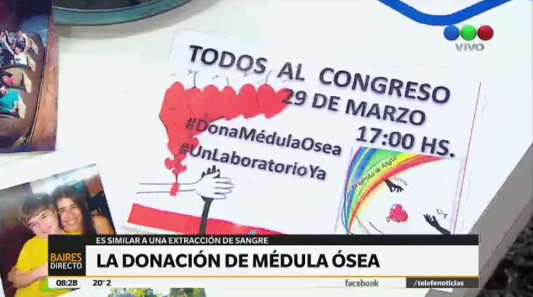 Se movilizan por la donación de médula ósea y la creación de un laboratorio de alta complejidad | Actualidad