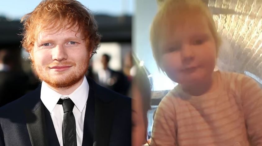 La reacción de Ed Sheeran al ver la foto de una nena que es exactamente como él | Espectáculos