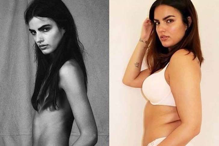 La historia de la joven modelo que engordó 20 kilos para ser feliz | Curiosidades