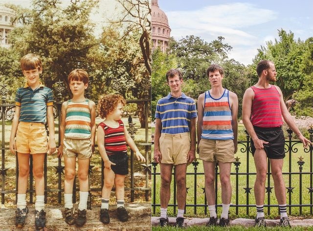 Los hermanos que recrean sus fotos de la infancia | Curiosidades