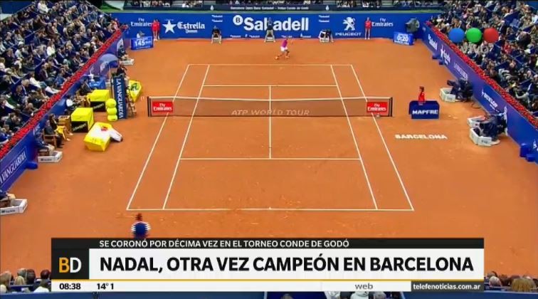 Nadal venció a Thiem y ganó su décimo título en Barcelona | Deportes