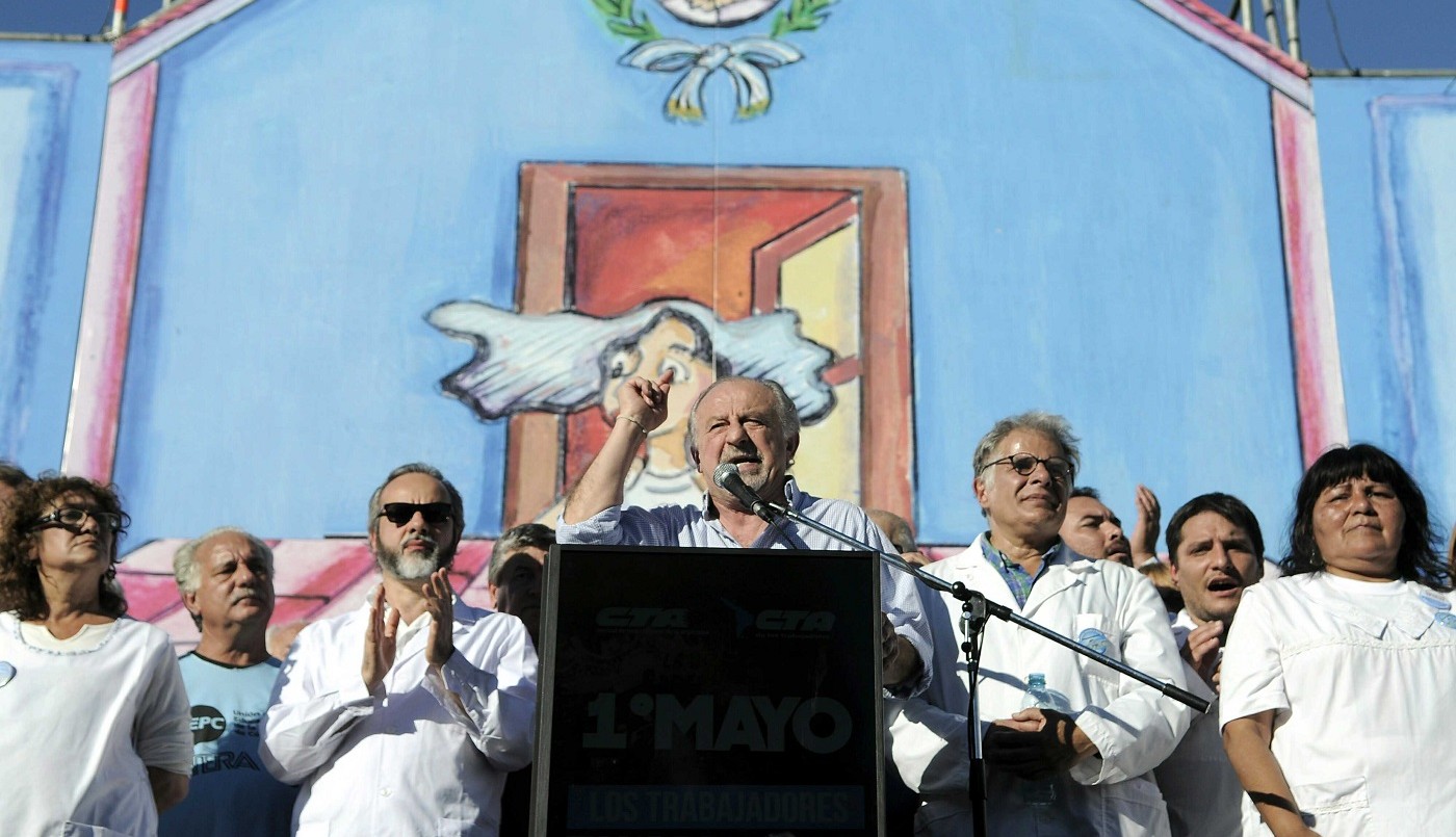 Yasky: es "muy contradictorio" que Macri participe a un acto del Día del Trabajador | Política