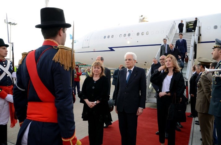 El presidente de Italia llegó a la Argentina para reunirse con Mauricio Macri | Política