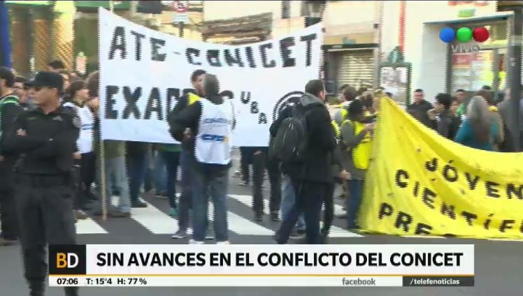 Sin avances en el conflicto por los becarios del Conicet | Política