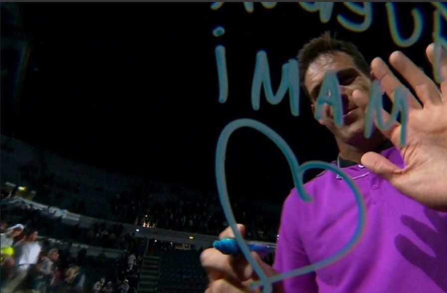 "Fuerza Mami": el conmovedor mensaje de Del Potro para su madre tras ganar en Roma | Deportes