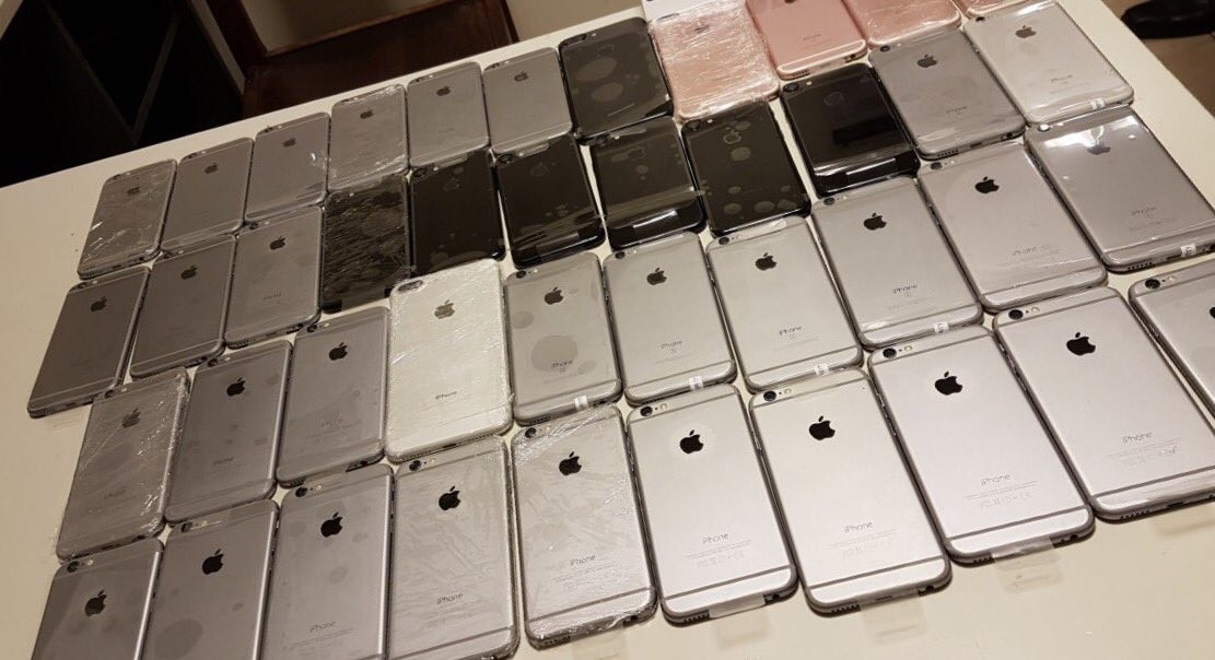 De no creer: detuvieron a una mujer intentando ingresar 42 iPhones al país | Actualidad