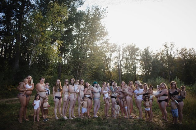 Las fotos que muestran la belleza del cuerpo femenino despuès del parto | Redes