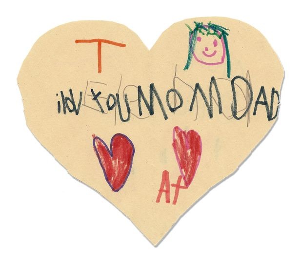 Antes de morir, una nena de 6 años dejó escondidos dibujos y mensajes para su familia | Internacionales