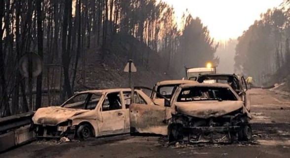 Infierno en Portugal: la historia de 12 personas que sobrevivieron al incendio escondidas en un tanque de agua | Internacionales