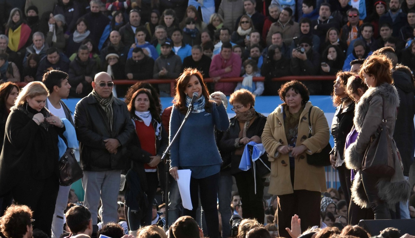 Recalde elogió a el acto de Cristina junto a "personas que sufren en carne y hueso" | Política