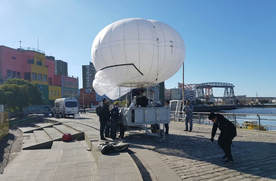 Ciudad: Presentan un nuevo sistema de seguridad con cámaras montadas en globos aerostáticos | Política