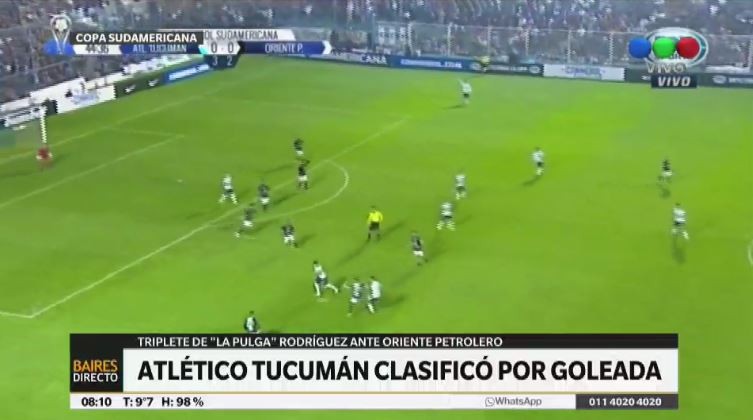 Atlético Tucumán avanzó a octavos gracias a "La Pulga" Rodríguez | Deportes