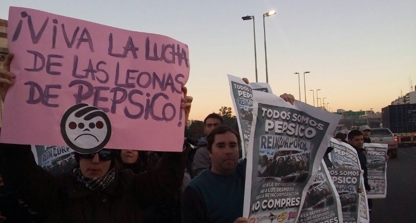 Marcha al Congreso de trabajadores despedidos por PepsiCo | Actualidad