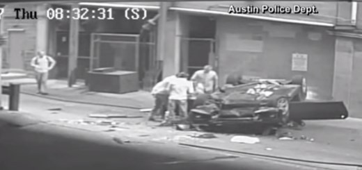 Video impactante: confundió el freno con el acelerador y cayó con su auto desde un séptimo piso | Redes