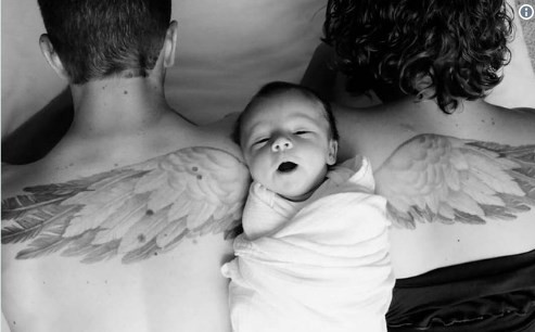 El tatuaje de una pareja en homenaje a su hijo muerto | Redes