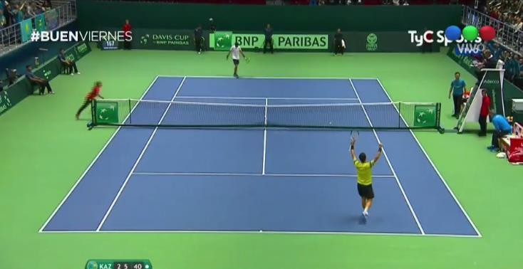 Copa Davis: Guido Pella perdió el primer punto frente a Mikhail Kukushkin | Deportes