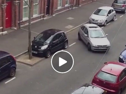 La mujer que le costaba estacionar y se volvió viral | Curiosidades