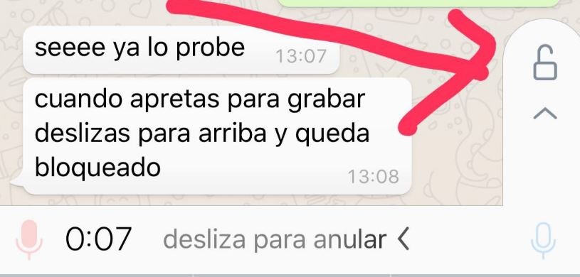 Ahora sí: WhatsApp habilitó la opcion de enviar audios sin tener que mantener apretado el botón | Tecno