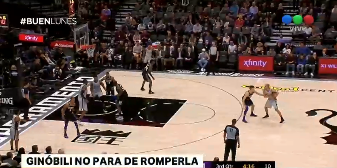 Ginóbili no para de romperla: sumó 15 puntos en la vuelta de los Spurs a la victoria | Deportes
