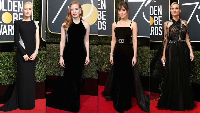 Quién es la actriz que despertó polémica por no ir de negro a los Globos de Oro | Espectáculos