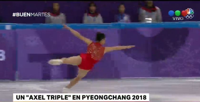 #PyeongChang2018: La patinadora Mirai Nagasu saltó a la historia con un increíble triple axel | Deportes