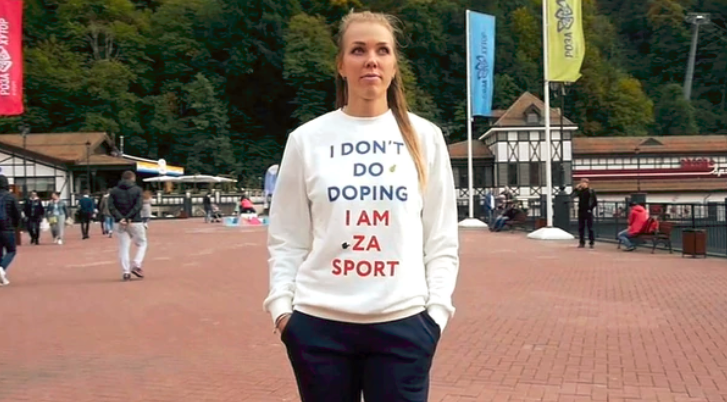 Posó con la frase "yo no me dopo" y dio positivo en los Juegos Olímpicos de Invierno | Deportes