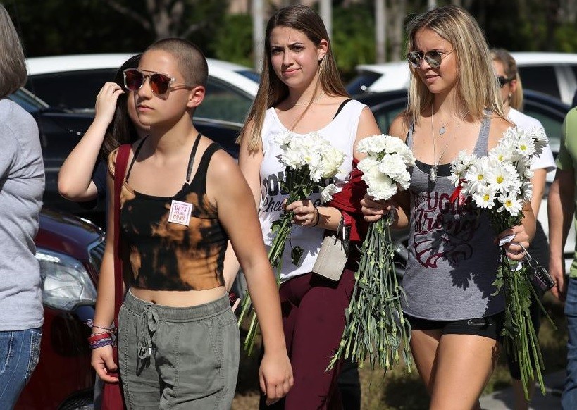 Luego de la masacre en la escuela de Florida, los estudiantes volvieron a clase | Internacionales