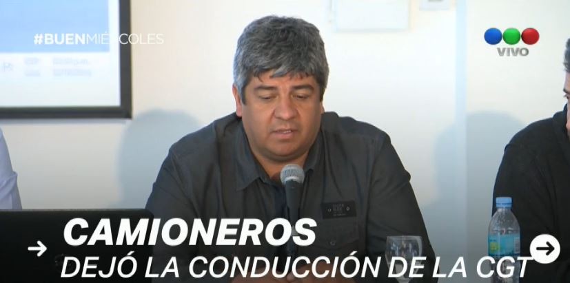Pablo Moyano anunció que se retira de la conducción de la CGT | Política