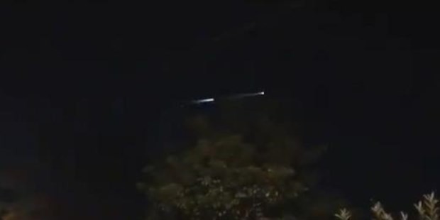 Restos de un cohete chino surcaron el cielo de Formosa en la madrugada | Actualidad