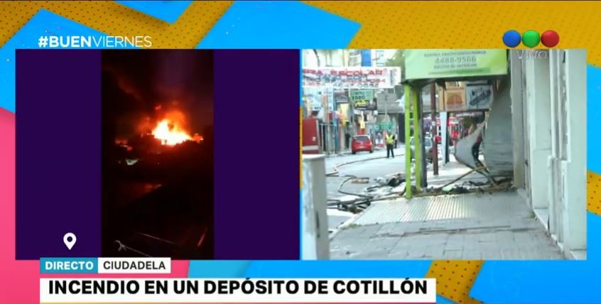 Un depósito de cotillón fue destruido por un incendio | Actualidad