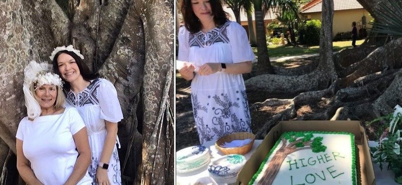 Una mujer decidió casarse con un árbol | Curiosidades