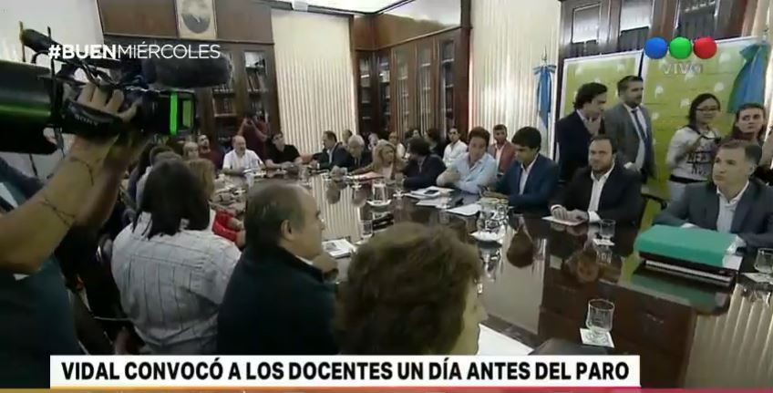 Vidal citó a los docentes para el 4 de abril, un día antes del paro | Actualidad