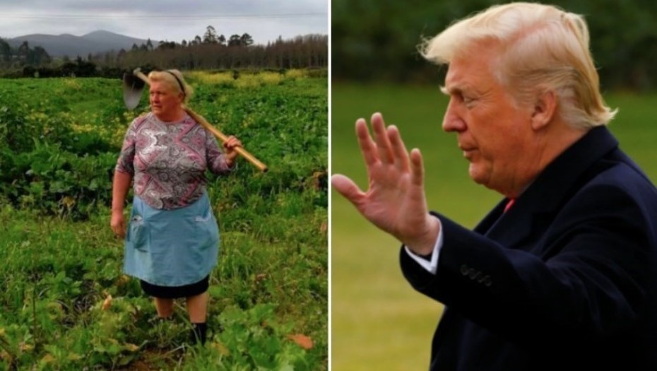 El increíble parecido de una campesina española y Donald Trump que arrasa en las redes sociales | Redes