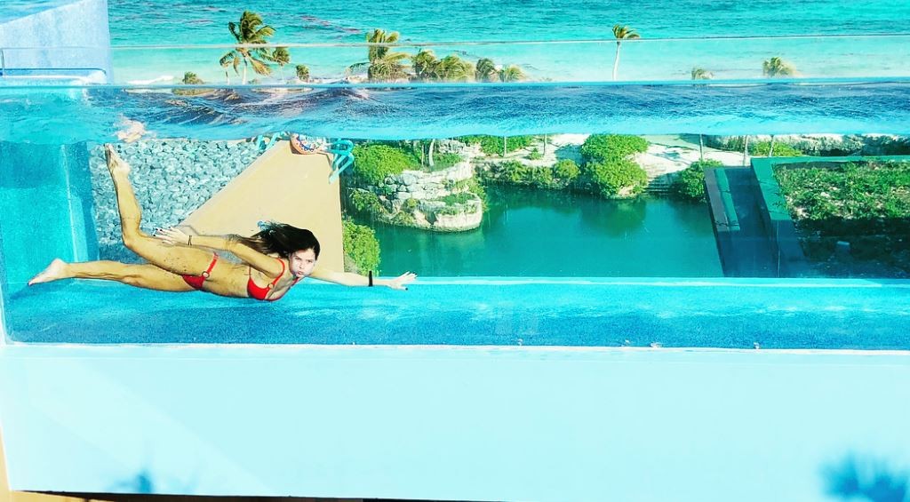 Una sirena: la China Suárez, muy sexy en una pileta de México | Espectáculos