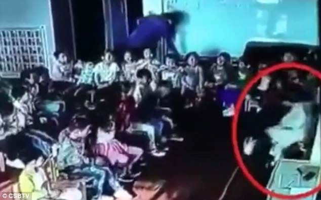 Una maestra fue detenida por golpear violentamente a una nena de 5 años | Internacionales