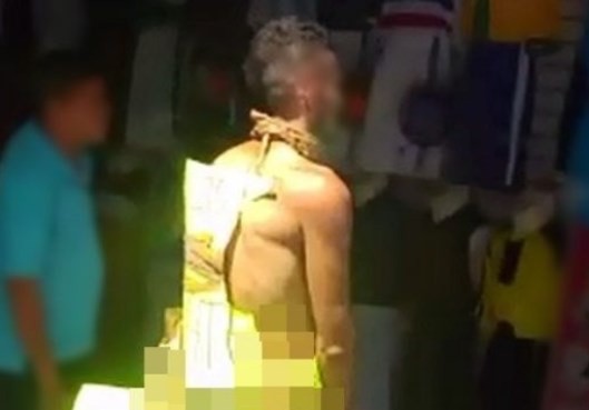 Hombre desnudado por ladrón: un castigo humillante en México | Internacionales