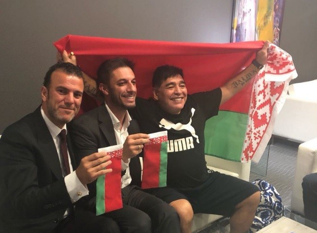 "Sí, Diego con nosotros": oficializaron a Maradona como presidente del Dinamo Brest | Deportes