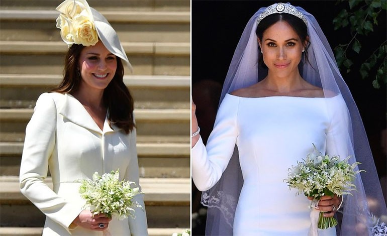Tensión entre las cuñadas de la Boda Real: Kate Middleton vestida en tono de blanco | Internacionales