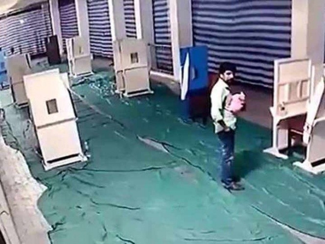 India: un hombre le da un beso a un bebé recién nacido y lo abandona en una iglesia | Curiosidades