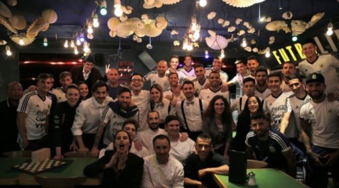 Messi se llevó a toda la Selección a almorzar a su restaurante | Rusia 2018